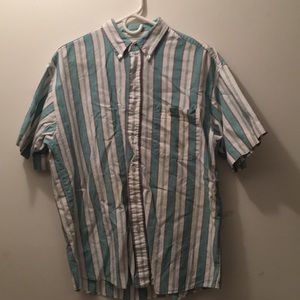 Mens Short Button collar shirt